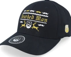 Ugly Christmas Logo Black Flexfit - Ho-Ho-Hats