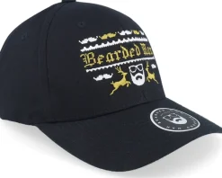 Ugly Christmas Logo Black Flexfit - Ho-Ho-Hats