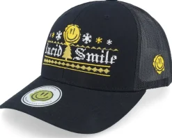 Ugly Christmas Logo Black Trucker - Ho-Ho-Hats