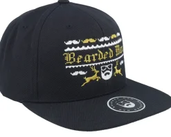 Ugly Christmas Logo Black Snapback - Ho-Ho-Hats