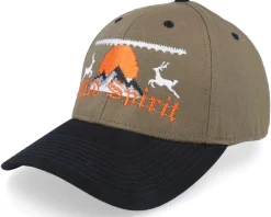 Ugly Christmas Logo Olive/Black Adjustable - Ho-Ho-Hats