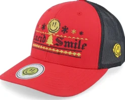 Ugly Christmas Logo Red/Black Trucker - Ho-Ho-Hats