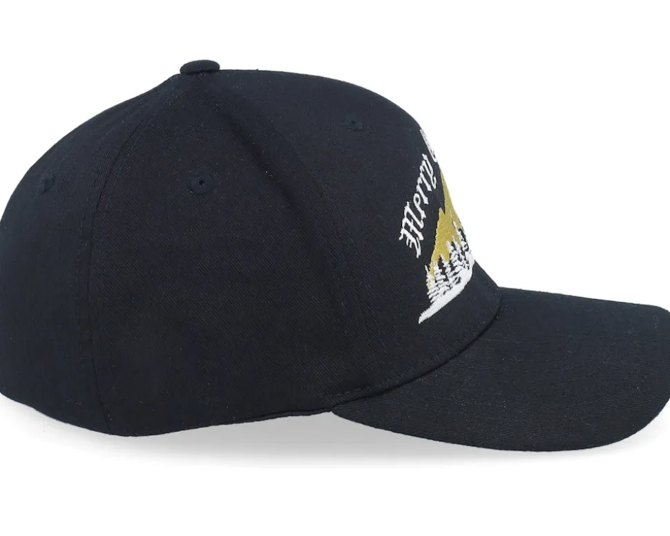Ugly Merry Christmas Mountain Black Flexfit - Ho-Ho-Hats