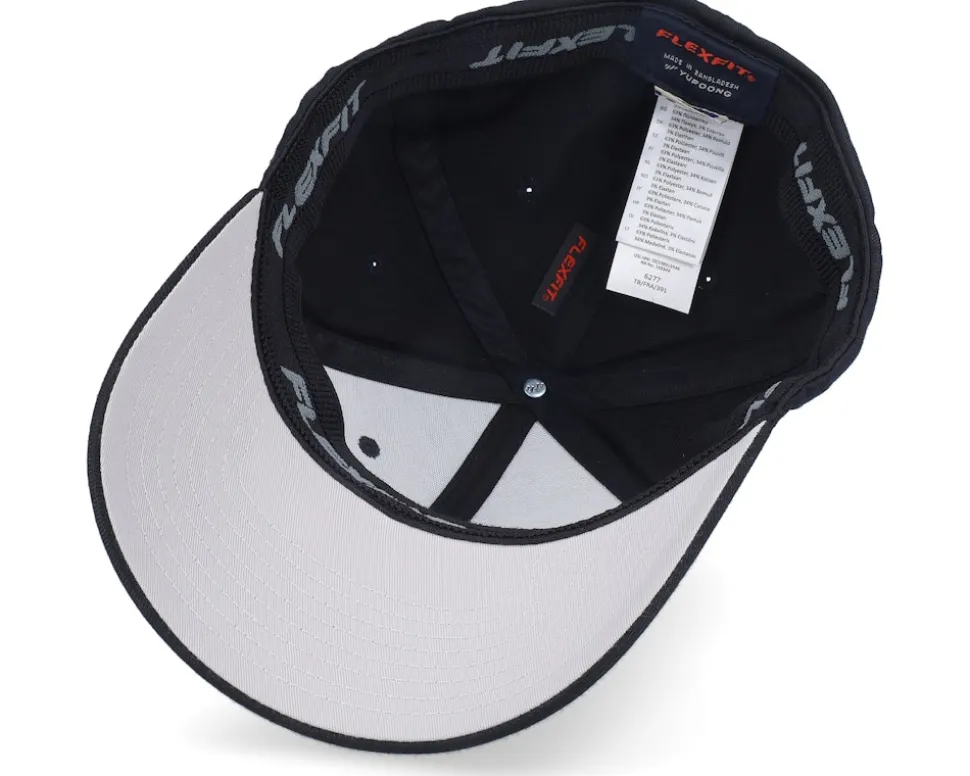 Uk Army Skull Black Wooly Combed Flexfit - Army Head