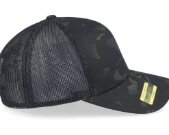 Uk Army Skull Multicam Black Trucker - Army Head
