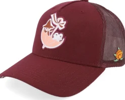 Umbrella Moomin Burgundy Trucker - SQRTN