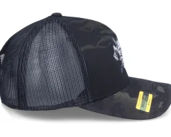Undead Viking Multicam Black Camo Trucker - Vikings