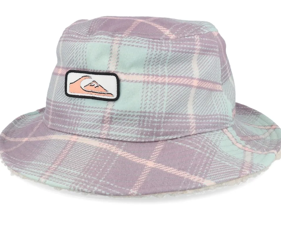Uni Plaid Winter Grape Shake Bucket - Quiksilver