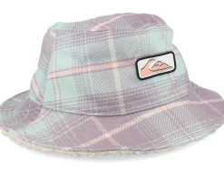 Uni Plaid Winter Grape Shake Bucket - Quiksilver