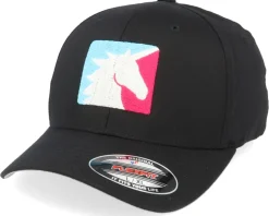 Unicorn Sport Logo Black Flexfit - Unicorns