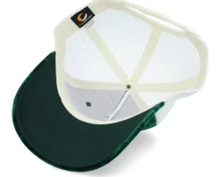 Unicorn Sunset Velvet Green/Ivory A-frame Trucker - Unicorns