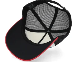 Unity Hat White/Black/Red Trucker - Fox