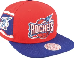 University Of Miami Jumbotron Ncaa Yellow/navy Snapback - Mitchell & Ness