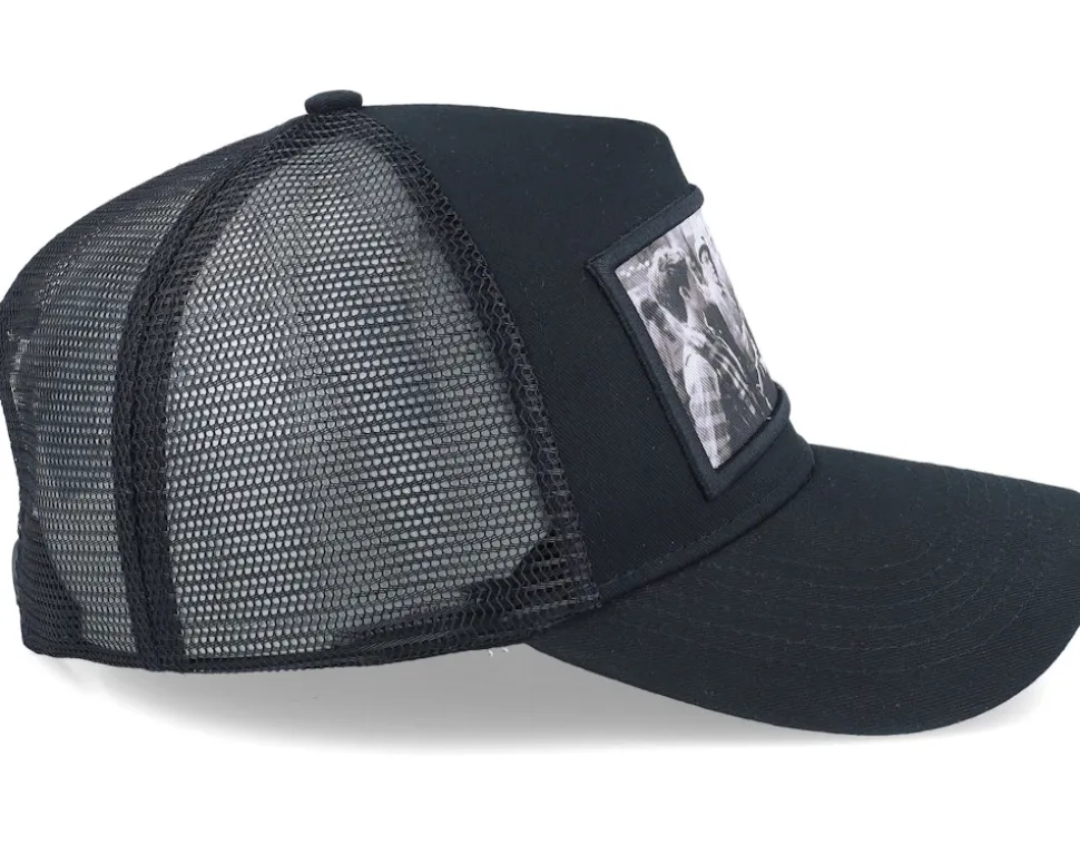 Unlimited Audrey Black A-Frame Trucker - Maggiore