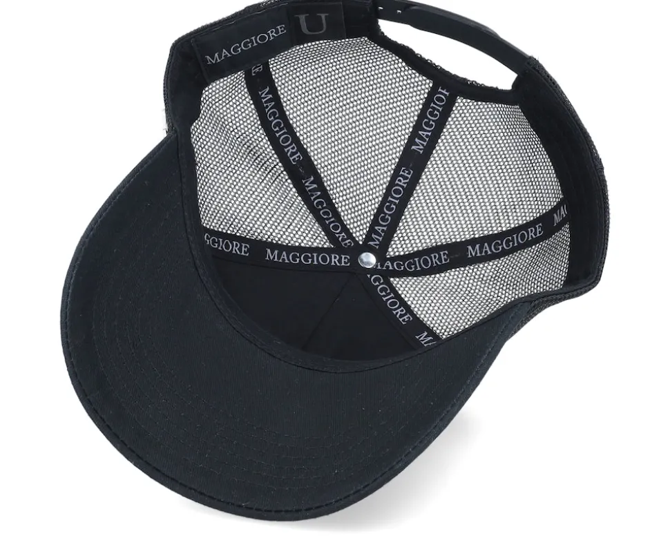 Unlimited Audrey Black A-Frame Trucker - Maggiore