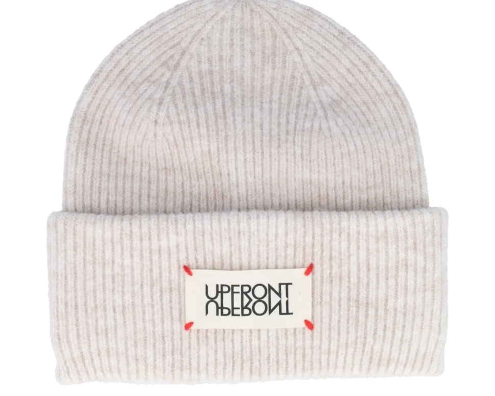 Unravel Classic Beanie Snow White Cuff - Upfront