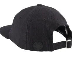 Unstructured Canvas Black Strapback - Stiksen