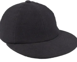 Unstructured Canvas Black Strapback - Stiksen