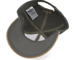 Untamed Angler 41 Organic Cotton White/Olive Adjustable - MJM Hats