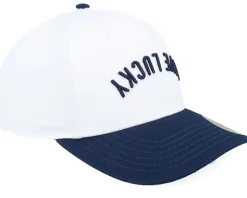 Upside Down Luck White/Navy Adjustable - Black Clover