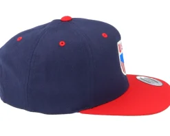 USA Badge Navy/Red Snapback - Iconic