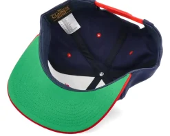 USA Badge Navy/Red Snapback - Iconic