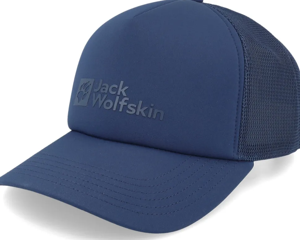 Uson Cap Night Blue Trucker - Jack Wolfskin