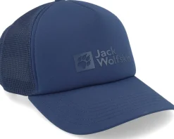 Uson Cap Night Blue Trucker - Jack Wolfskin