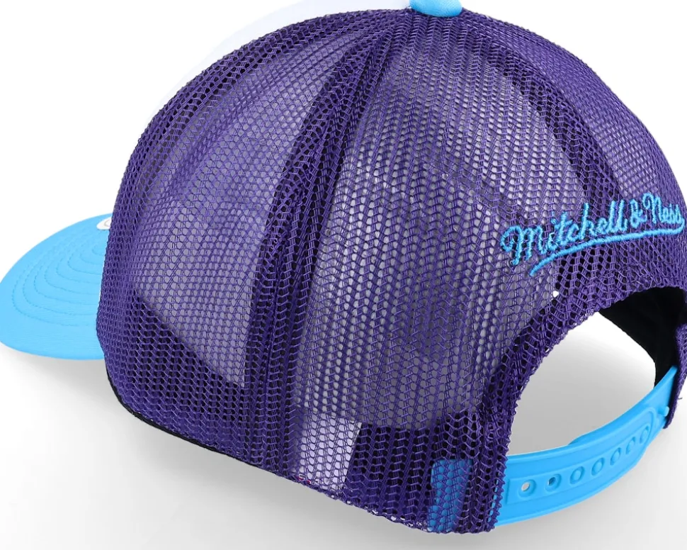 Utah Jazz Party Time White Trucker - Mitchell & Ness