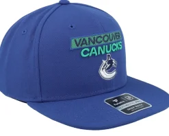 Vancouver Canucks Authentic Pro Rink Prime Blue Snapback - Fanatics