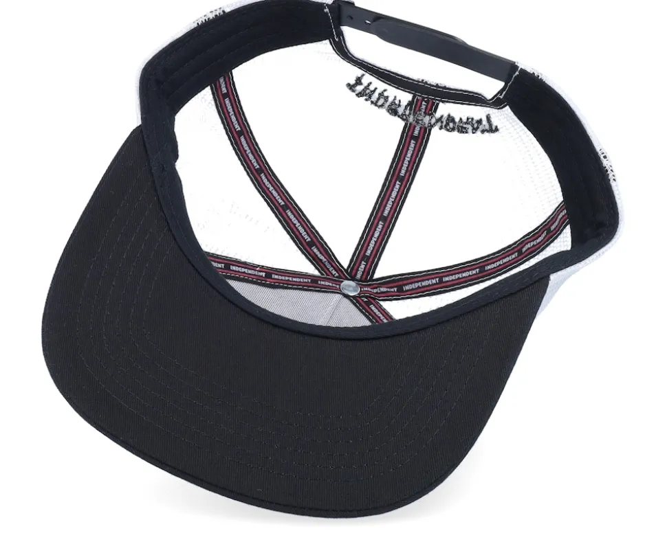 Vandal Meshback Cap Black/White Trucker - Independent