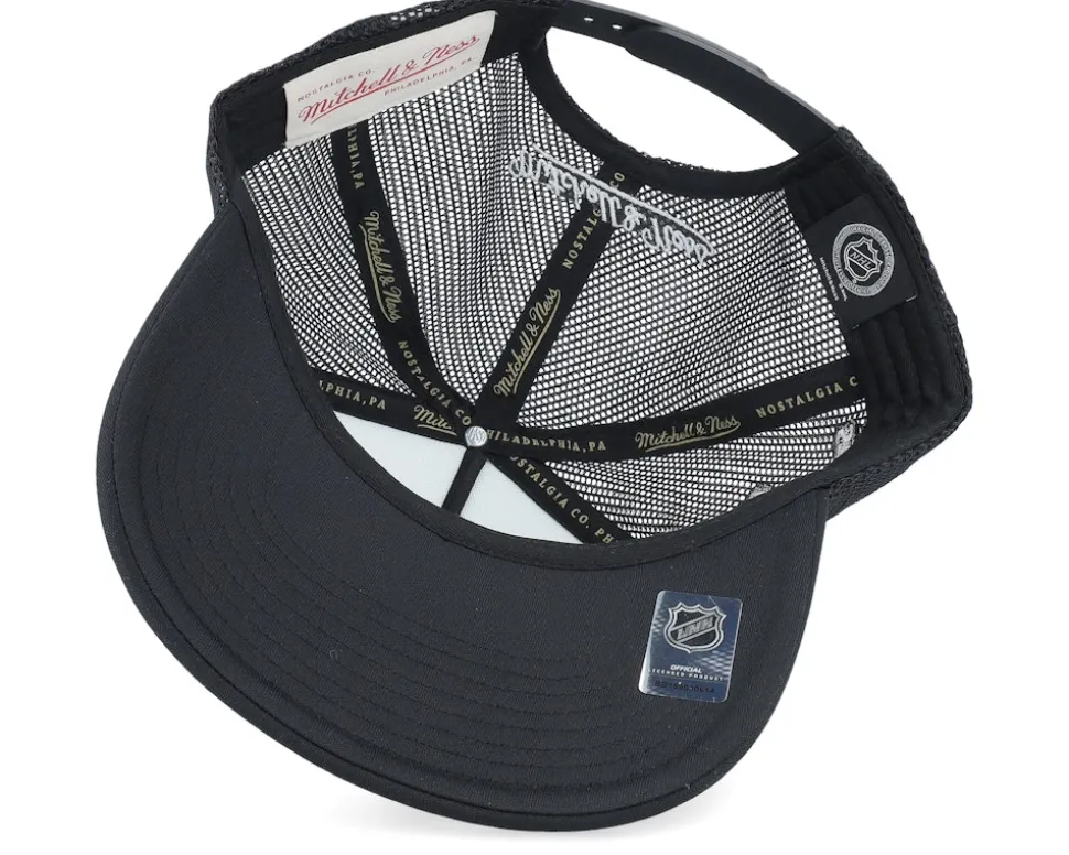 Vegas Golden Knights Champions White/Black Trucker - Mitchell & Ness