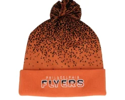 Vegas Golden Knights Iconic Gradiant Beanie Black/Harvest Pom - Fanatics