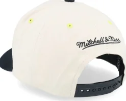 Vegas Golden Knights Overspray Pro Off White/Black A-frame Adjustable - Mitchell & Ness