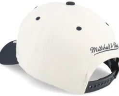 Vegas Golden Knights Retro Type Pro Off White/Black Adjustable - Mitchell & Ness