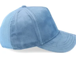 Velour Blank Velvet Nude Blue Trucker - Goorin Bros.