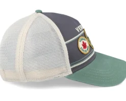 Vermont Domino Ivory/Cool Grey/Cedar Trucker - American Needle