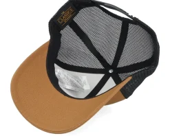 Vibrant Sunset Patch Caramel/Black Trucker - Bearded Man