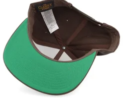 Viking Horned Helmet Classic Dark Brown Snapback - Vikings