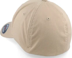 Viking Knot Worm Side Black White Khaki Flexfit - Vikings