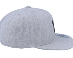 Viking Warrior Patch Heather Grey Snapback