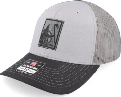 Viking Warrior Tri Grey/Charcoal/Black Trucker - Vikings