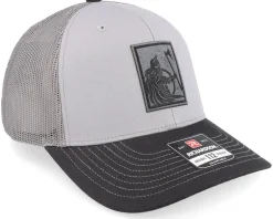 Viking Warrior Tri Grey/Charcoal/Black Trucker - Vikings