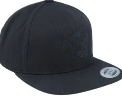 Viking Wolf Black/Black Snapback - Vikings