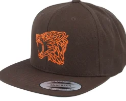 Viking Wolf Black/Black Snapback - Vikings