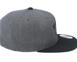 Viking Wolf Charcoal Grey/Black Snapback - Vikings