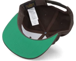 Viking Wolf Orange/Dark Brown Snapback - Vikings