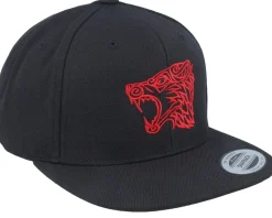 Viking Wolf Red/Black Snapback - Vikings