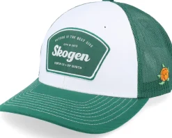 Vildmarken Low Hooked White/Green Trucker - SQRTN