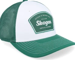 Vildmarken Low Hooked White/Green Trucker - SQRTN
